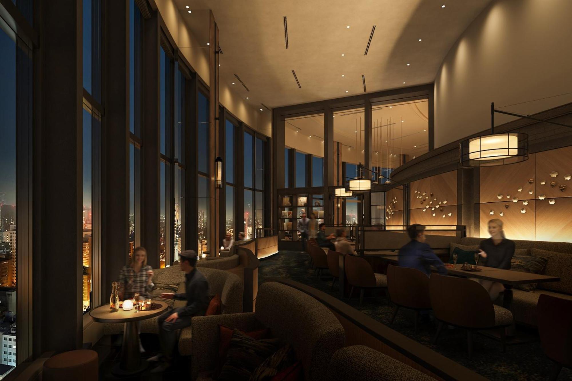 Sapporo Prince Hotel Quarto foto The lounge at the top of the tower